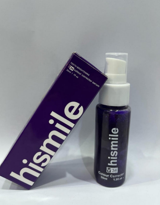 Hismile Tooth paste for teeth whitening