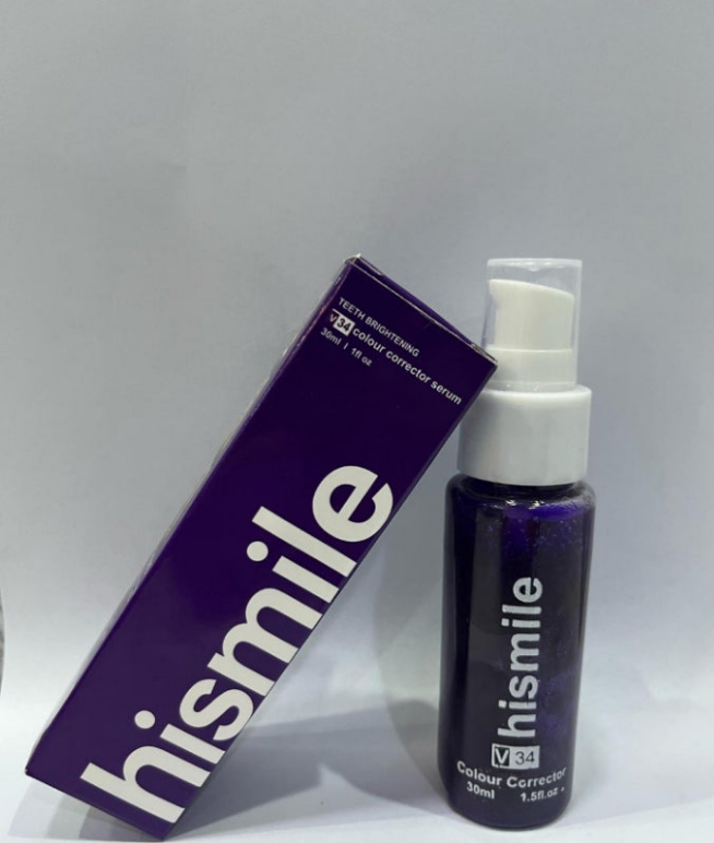 Hismile Tooth paste for teeth whitening