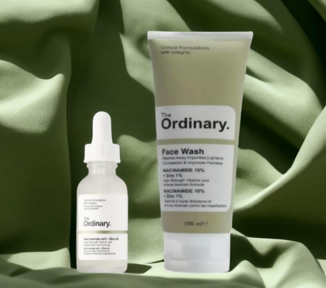 Ultimate 2 in 1 , 1pcs niacinamide serum and face wash