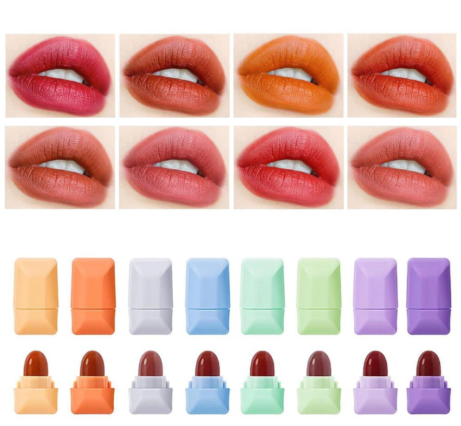 Pack of 4 lipsticks