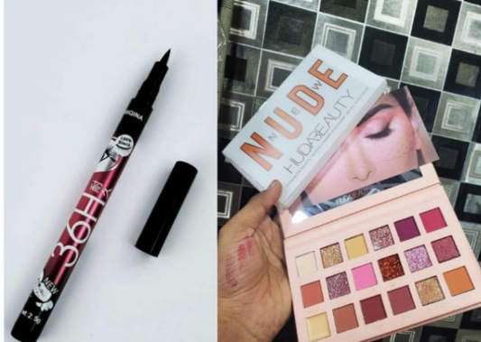 2 in 1 make up deal , 1 Eyelinear and 1 eyeshadow