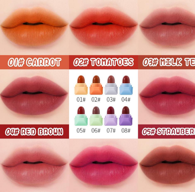 Pack of 4 lipsticks