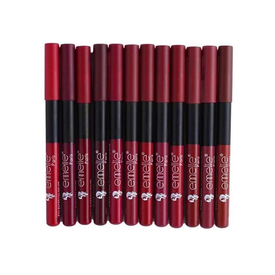 Pack of 12 lipsticks Pencils
