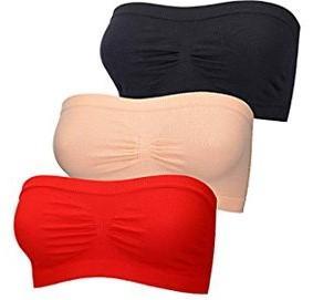 Cotton Teenager tube bra, Pack of three